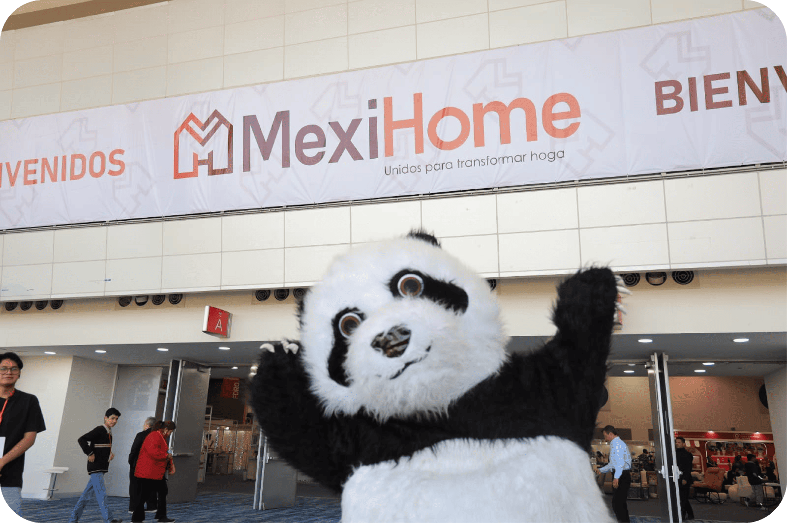 MexiHome exhibition entrance in Mexico